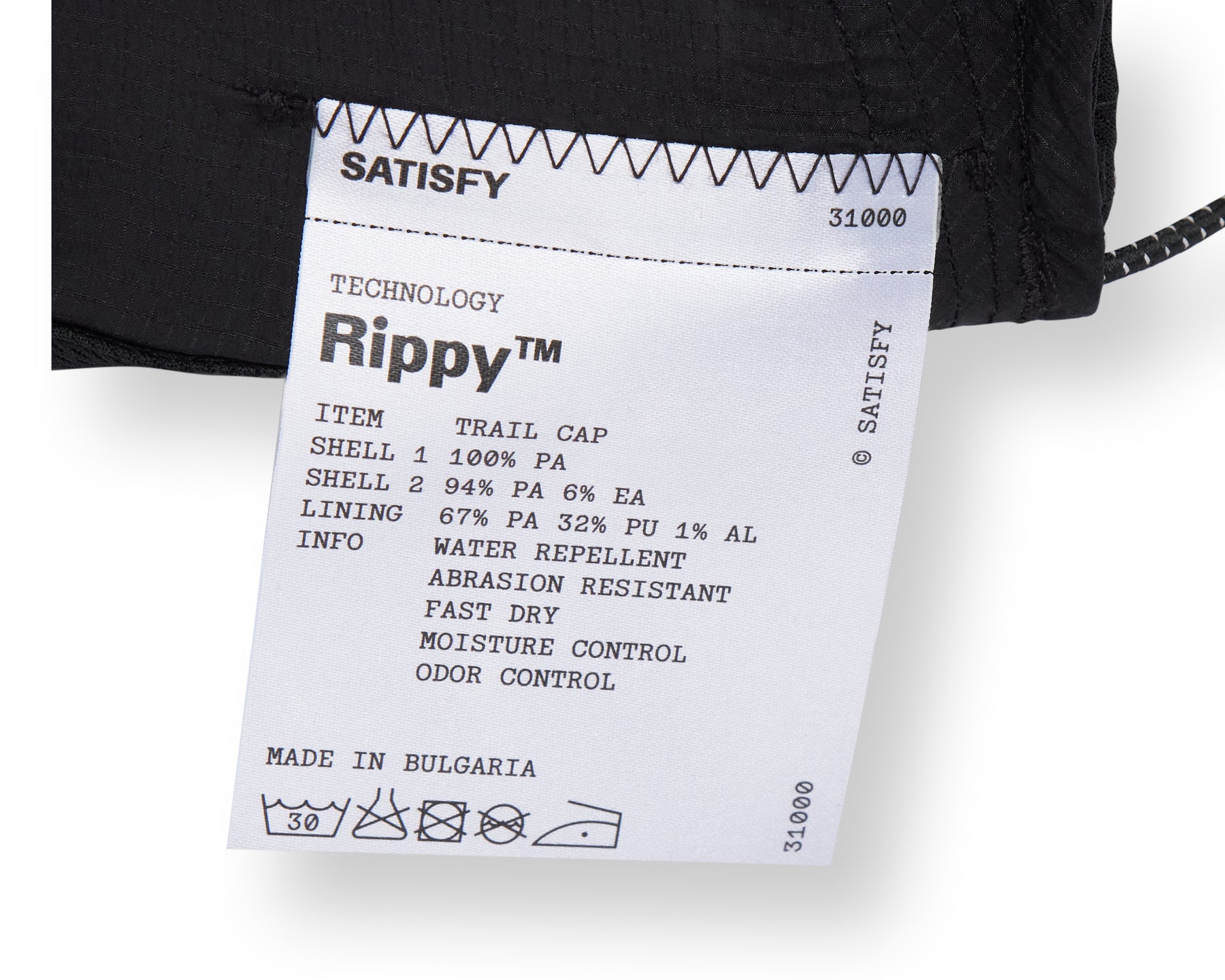 Rippy Air Trail Cap | Black