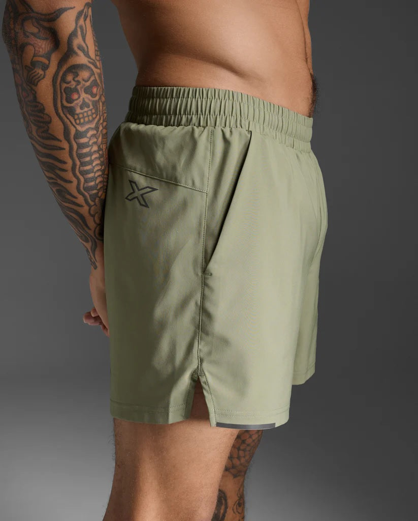 Aero 5" Shorts | Hunter/Black Reflective