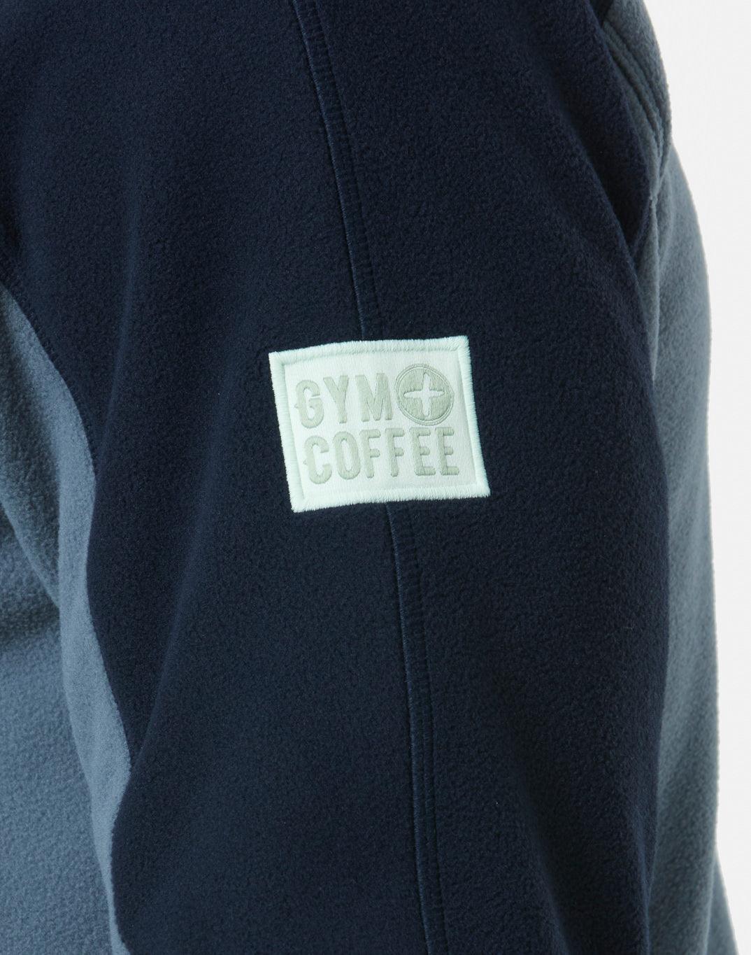 Unisex Half Zip Polar Fleece | Stone Blue