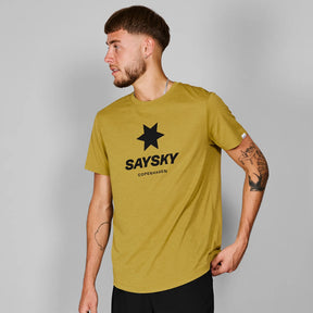 Logo Combat T-shirt | Yellow Melange