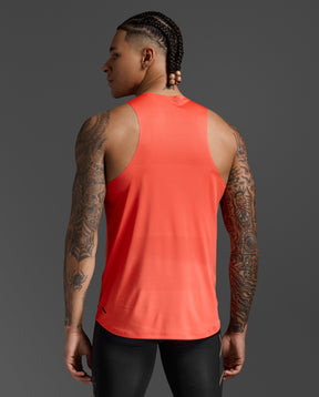 Light Speed Tech Singlet | Ember/Black Reflective