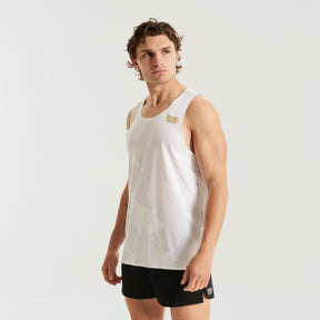 Men's Elite Singlet | Camo/White