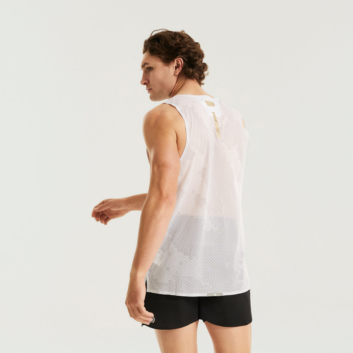 Men's Elite Singlet | Camo/White