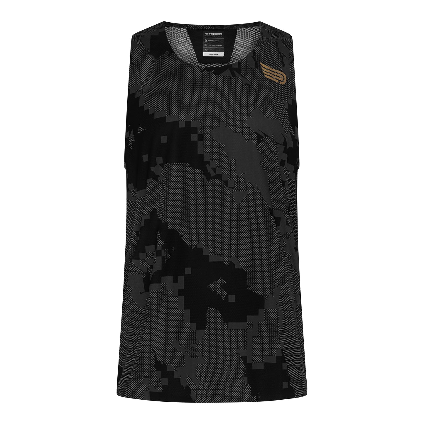 Women's Elite Singlet | Camo/Black