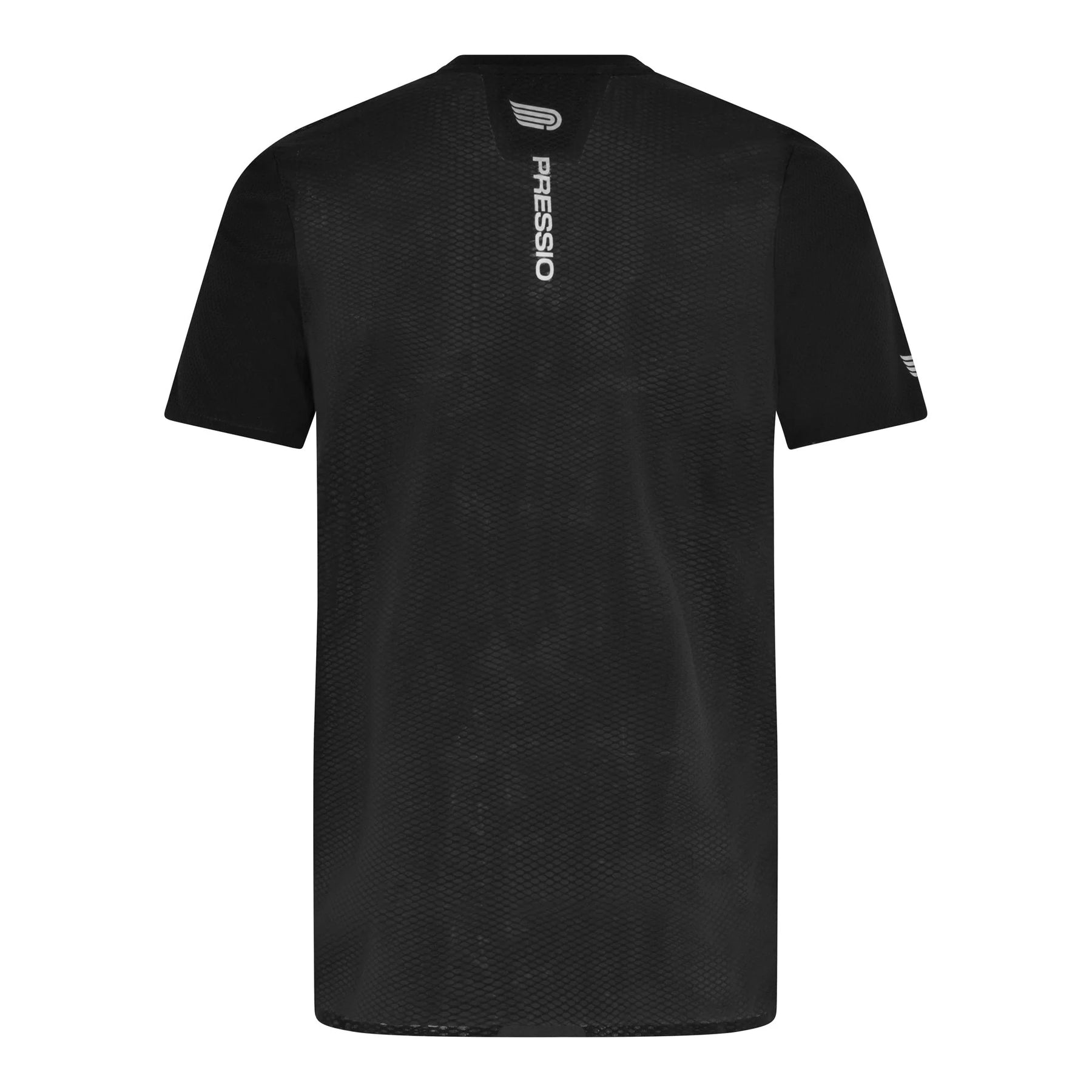 Men's Elite S/S Top | Black/Sliver