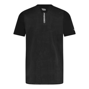 Men's Elite S/S Top | Black/Sliver