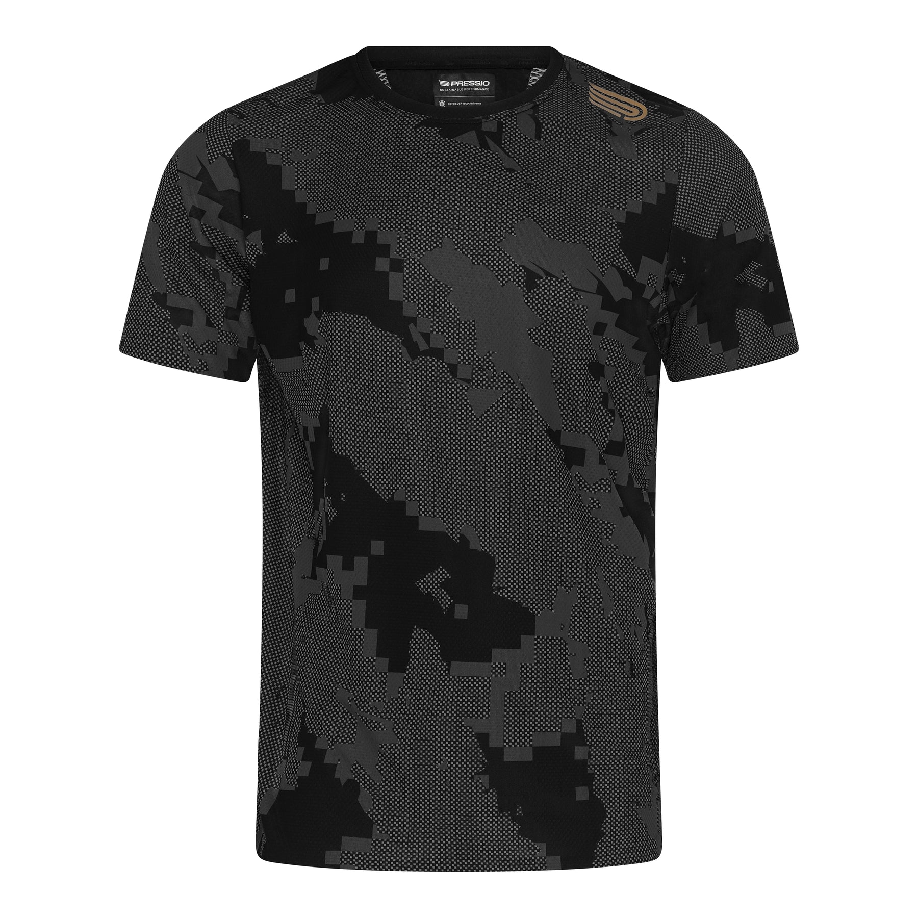 Men's Elite S/S Top | Camo/Black