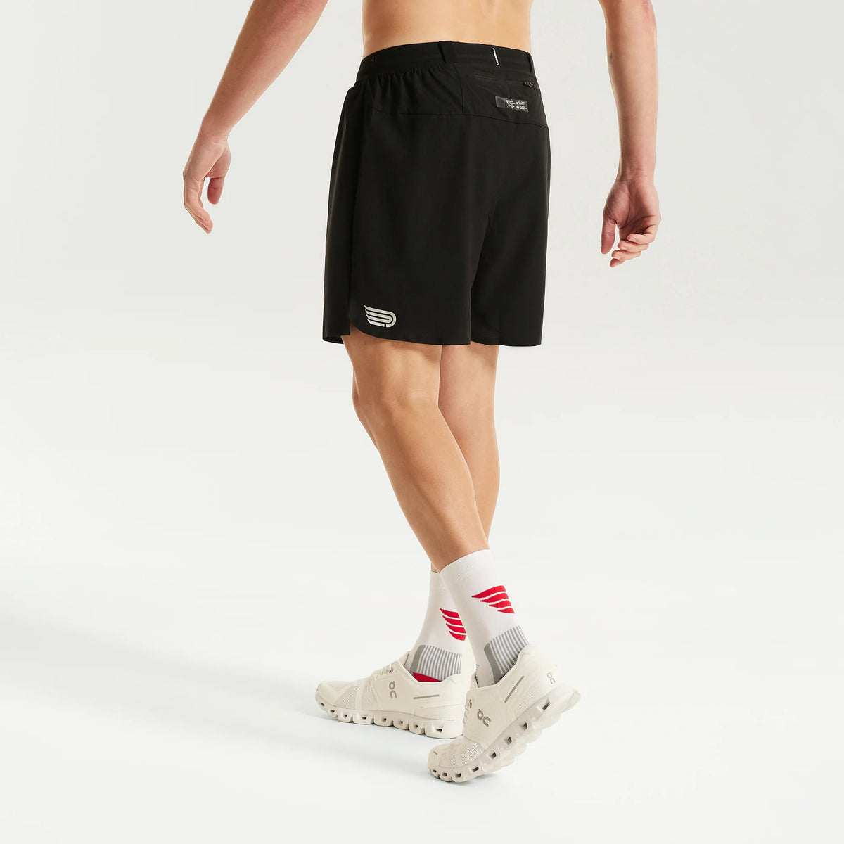 Men's Elite 6.5" Short | Black/Sliver