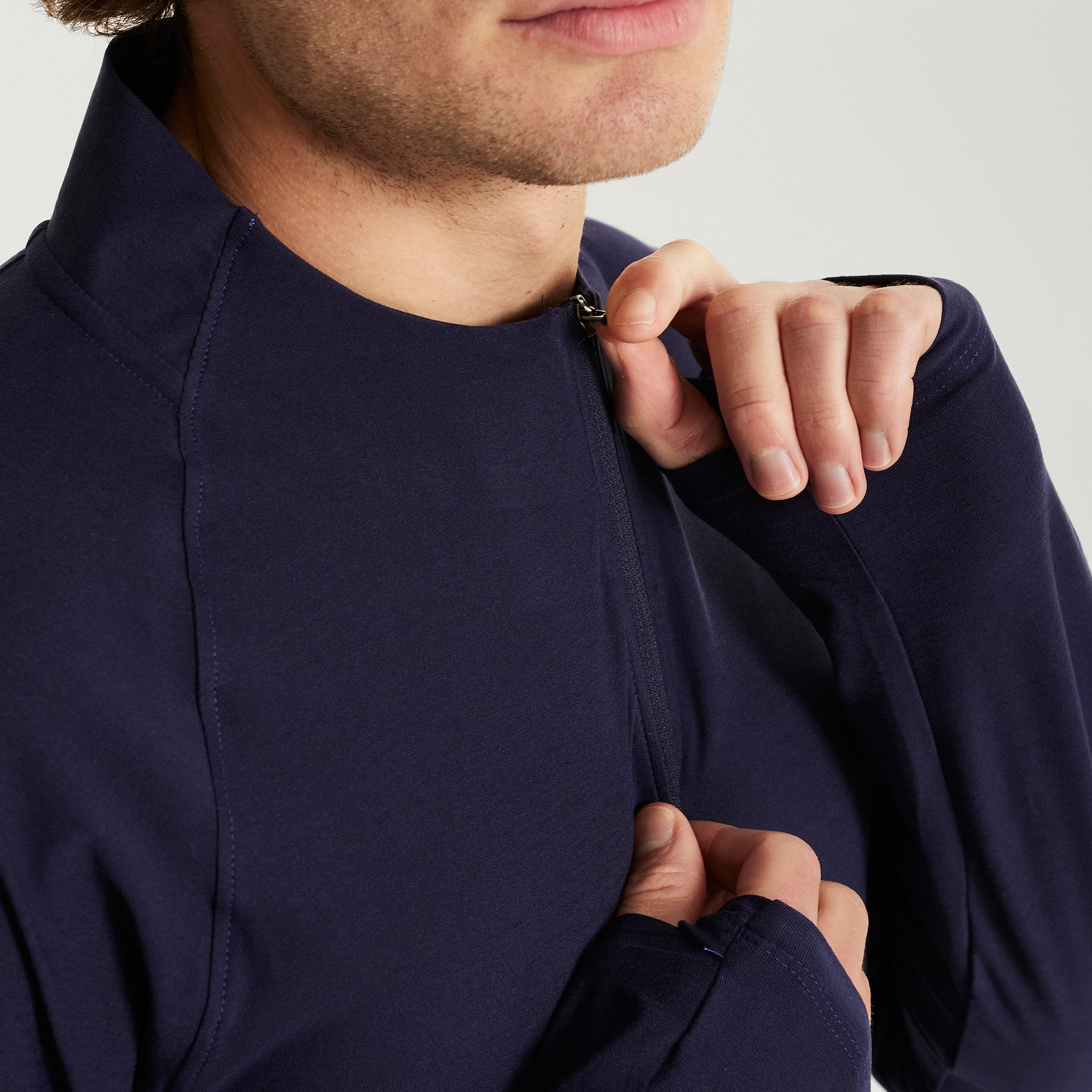 Men's Recon 1/4 Zip | Navy/Navy