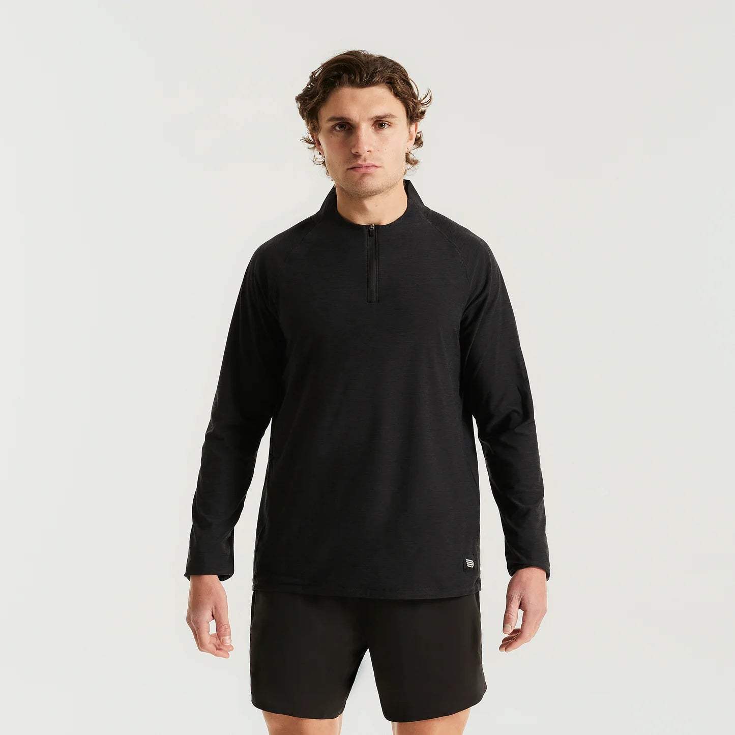 Men's Recon 1/4 Zip | Black/Black