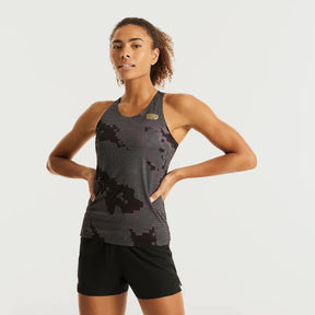 Women's Elite Singlet | Camo/Black