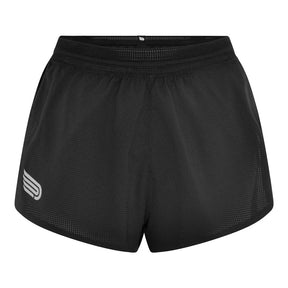 Women's Elite 2" Short | Black/Sliver