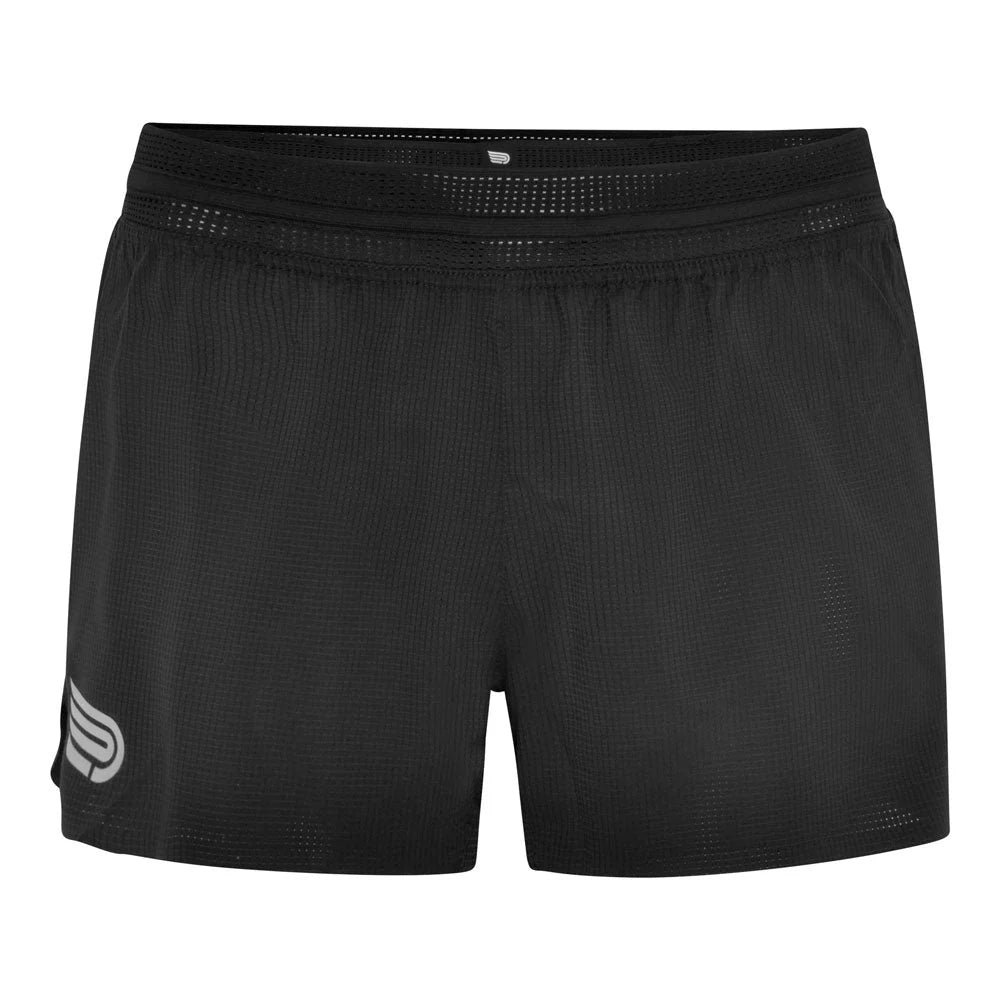 Women's Elite 3" Short | Black/Sliver