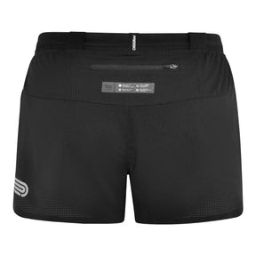 Women's Elite 3" Short | Black/Sliver