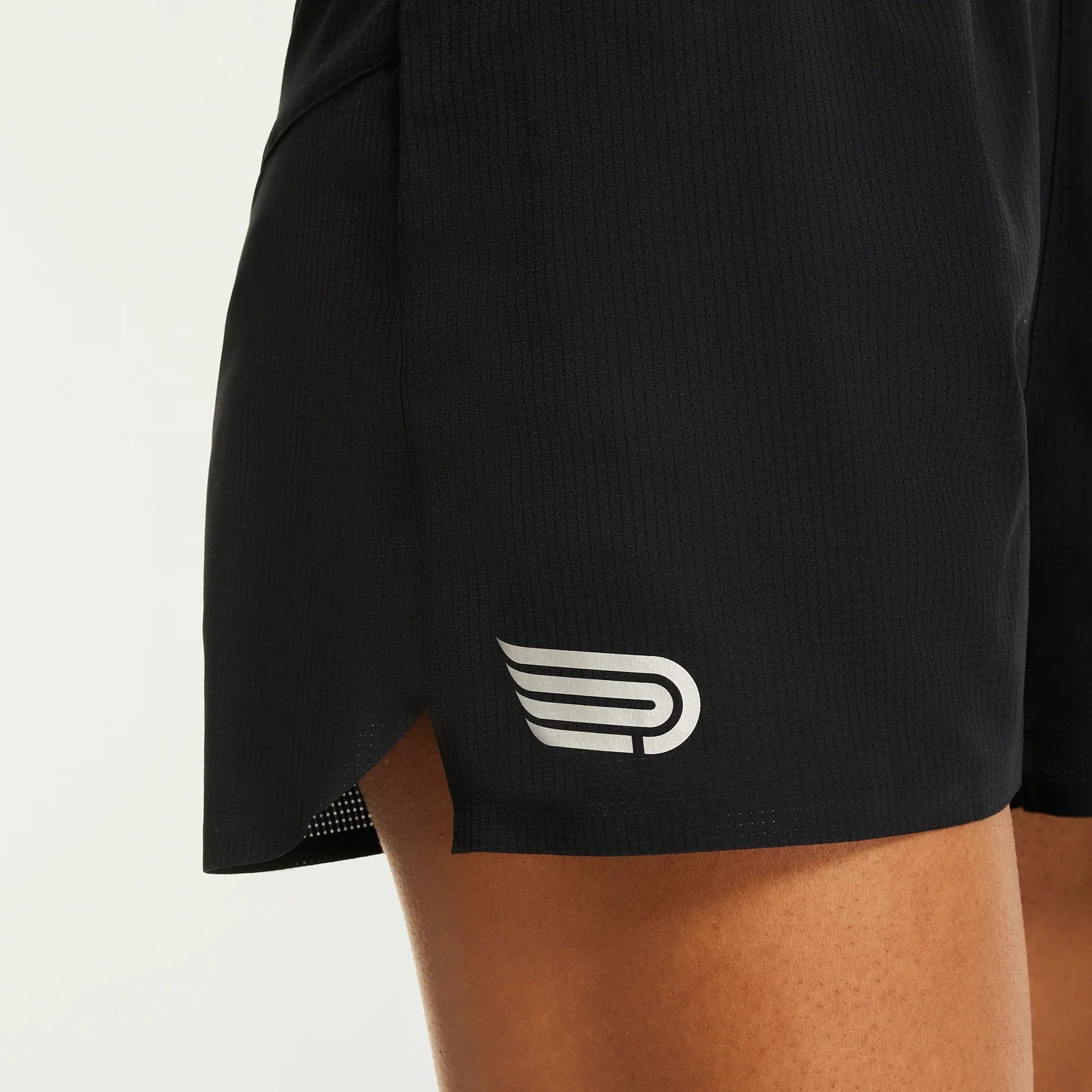 Women's Elite 3" Short | Black/Sliver