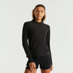 Women's Recon 1/4 Zip | Black/Black