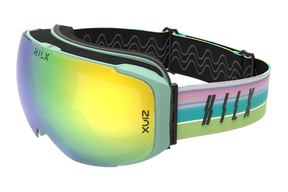 Recon | Matt Light Green + Blue Polarized  Lens + Extra PC Lens + Extra Strap