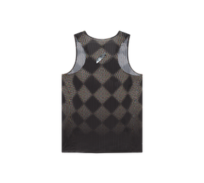 Men's Race Vest | Black Rainbow Dot