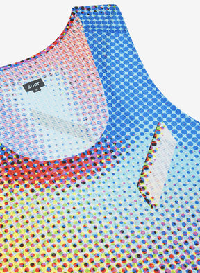 Men's Race Vest | Rainbow Dot