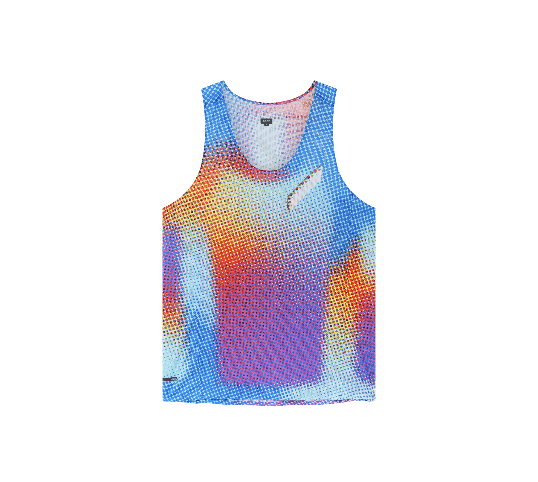 Men's Race Vest | Rainbow Dot