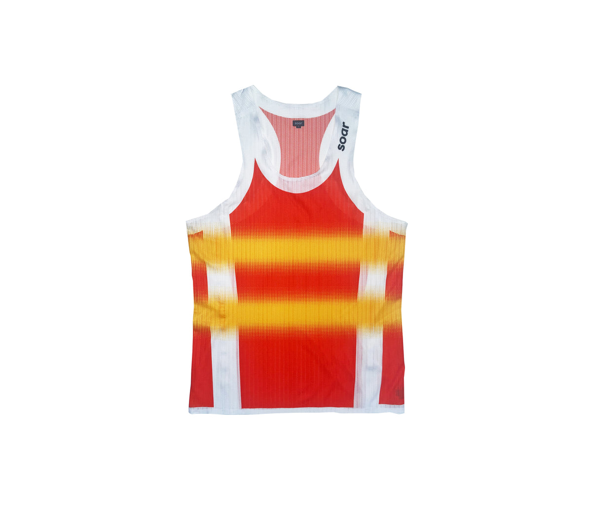 Men's Race Vest | Yellow/Orange Stripe (HK Exclusive)