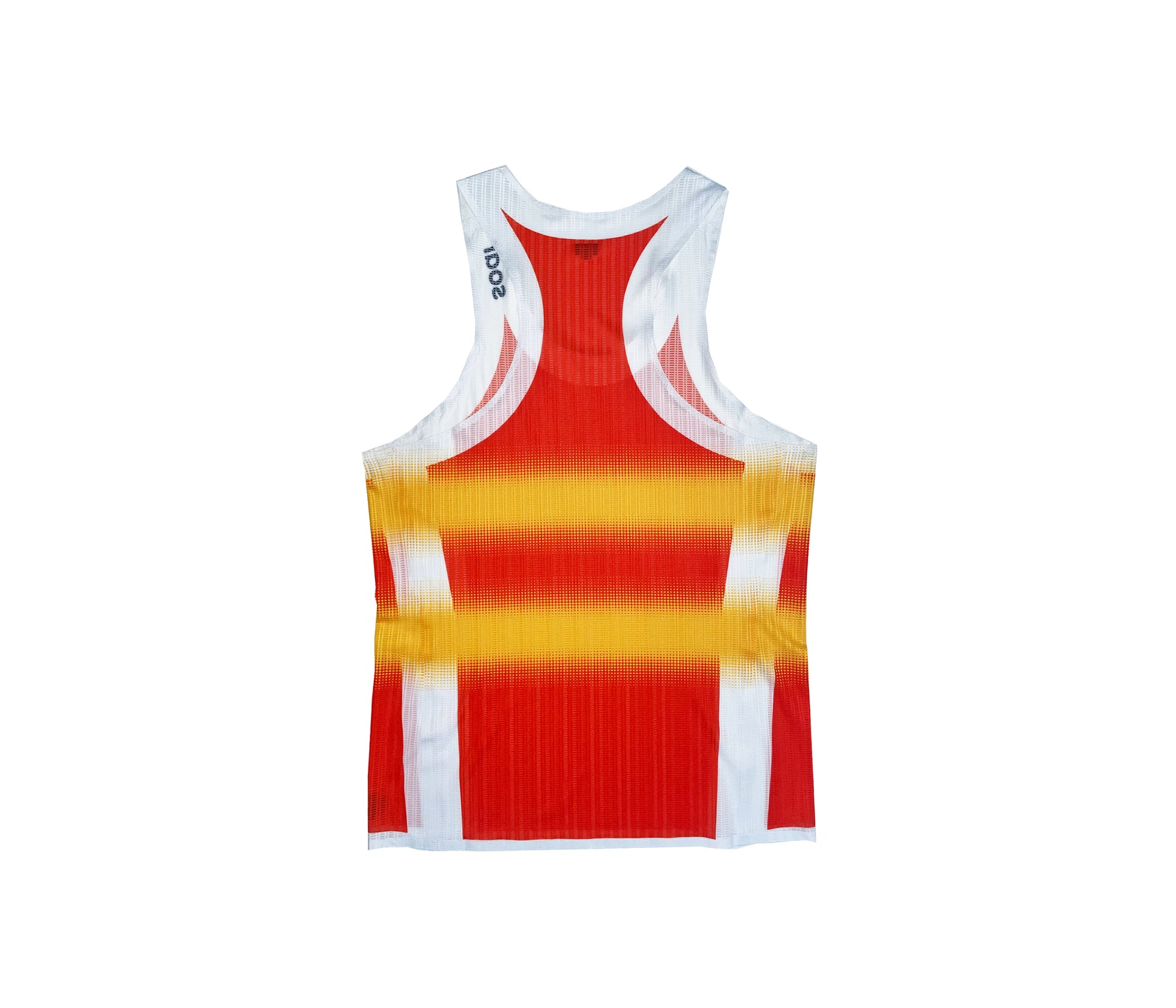 Men's Race Vest | Yellow/Orange Stripe (HK Exclusive)