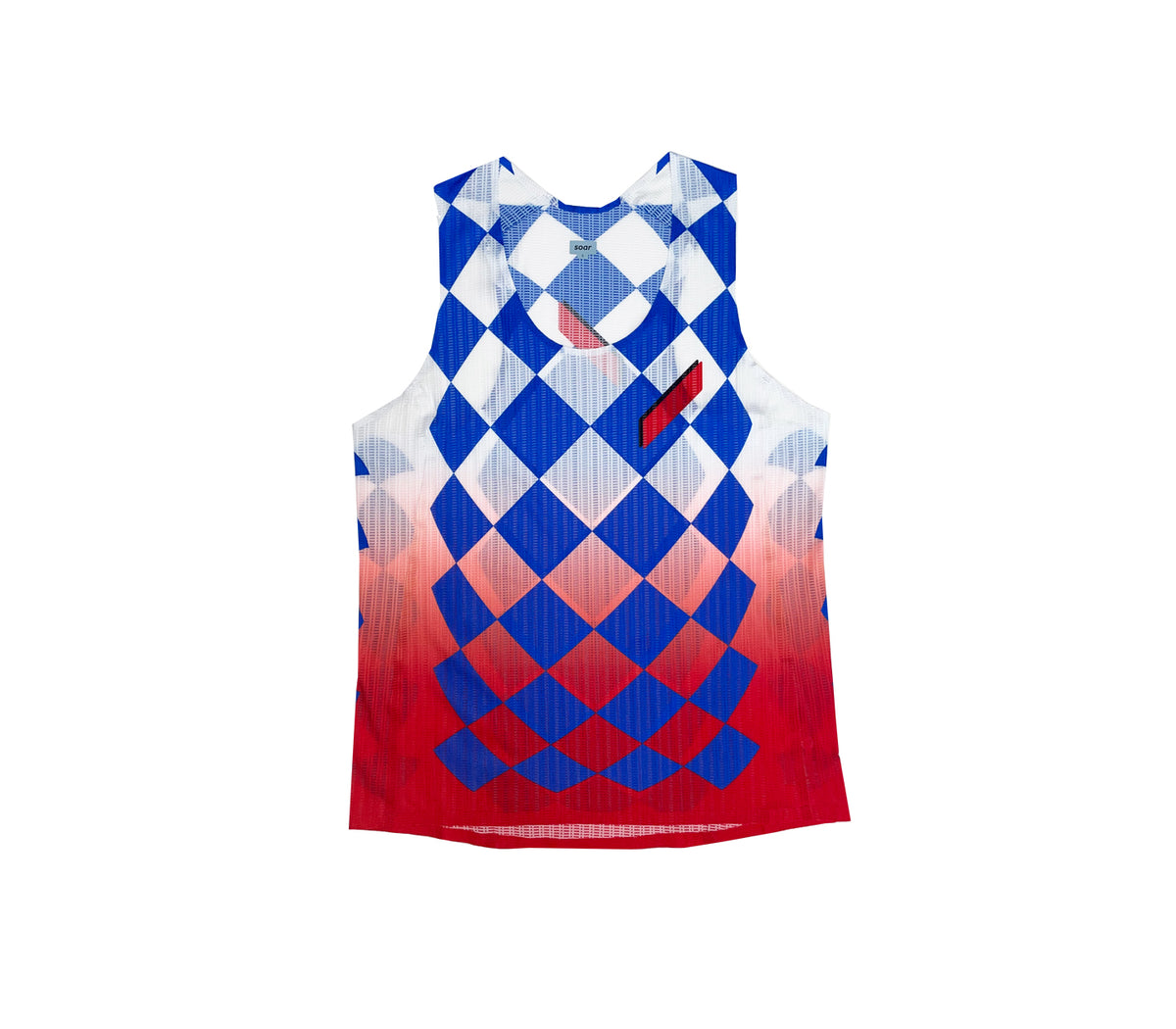 Women's Race Vest | White/Blue/Red/Diamond (HK Exclusive)