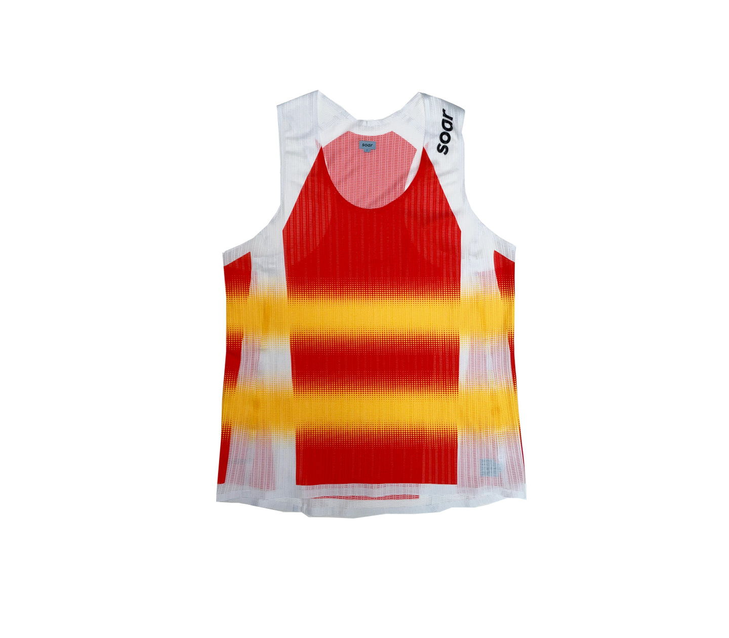 Women's Race Vest | Yellow/Orange Stripe (HK Exclusive)