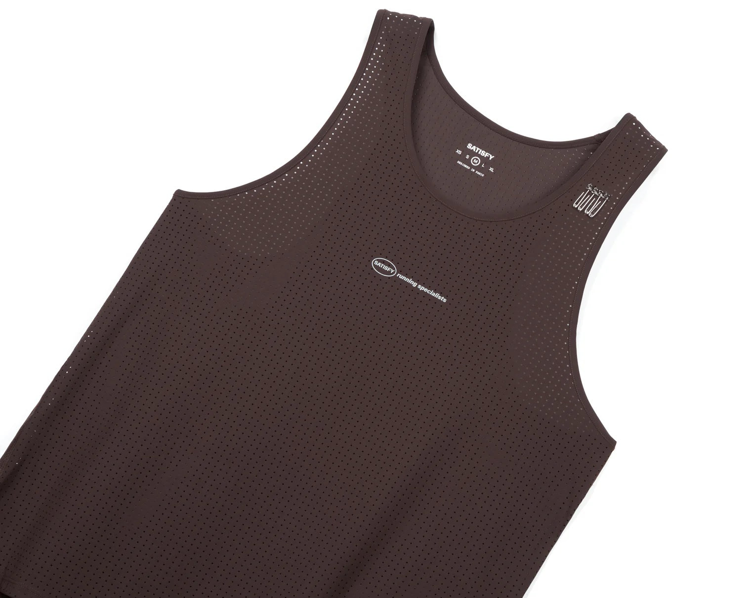 Space-O™-Singlet | Deep Mahogany