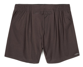 Space‑O™ 5" Shorts | Deep Mahogany