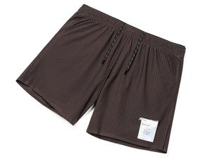 Space‑O™ 5" Shorts | Deep Mahogany