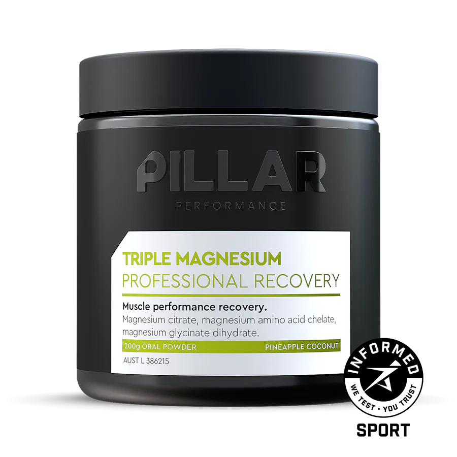 Triple Magnesium Professional Recovery Powder Pineapple Coconut - Jar (200g)