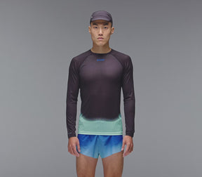 Men's Race Base Layer | Black/Blue/Green