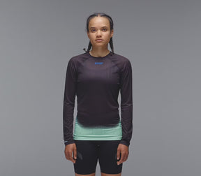 Women's Race Base Layer | Black/Blue/Green