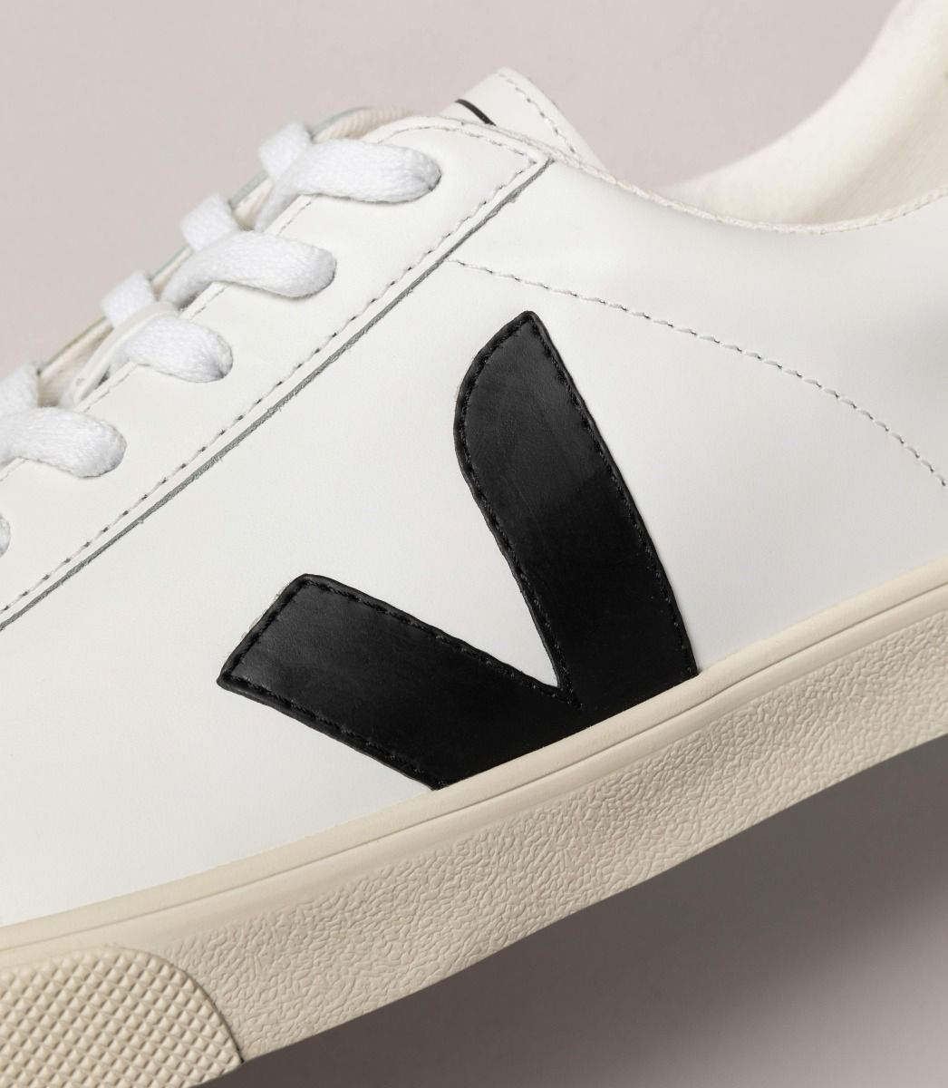 Esplar Logo Leather Extra | White Black